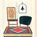 편안하고 고급스러운 쉼 아이콘